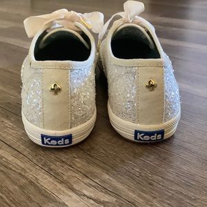 Keds for Kate Spade Glitter Lace Up Sneakers